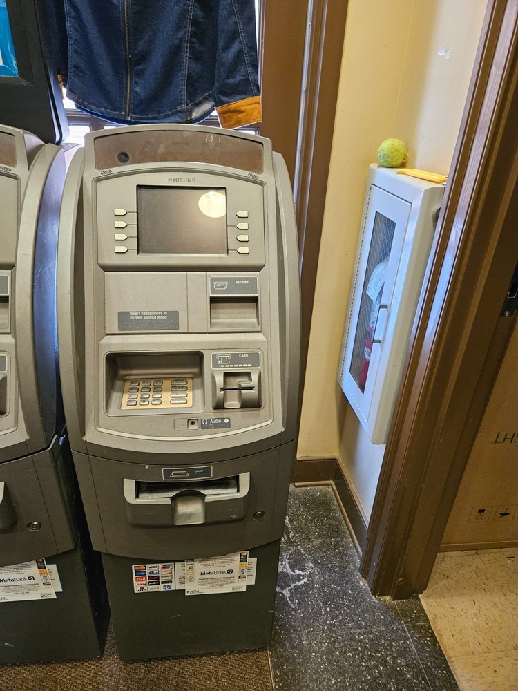 atm machine used