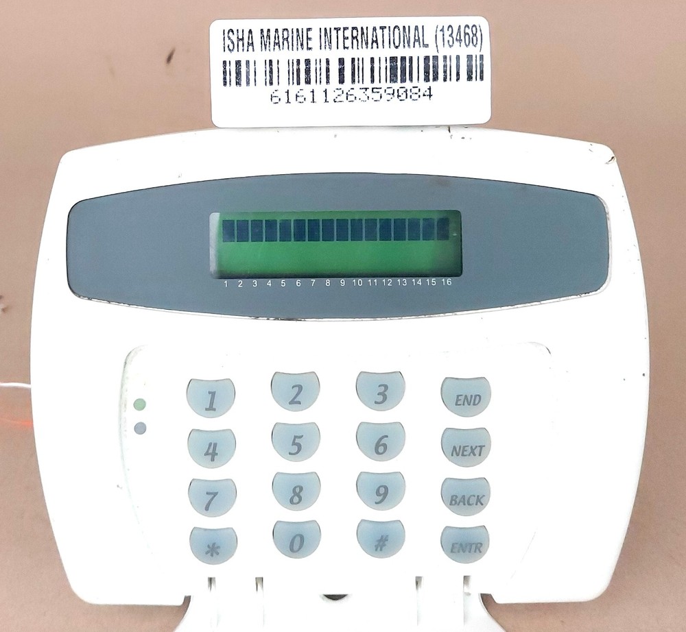 GE Security Zone Fixed LCD Alarm Keypad
