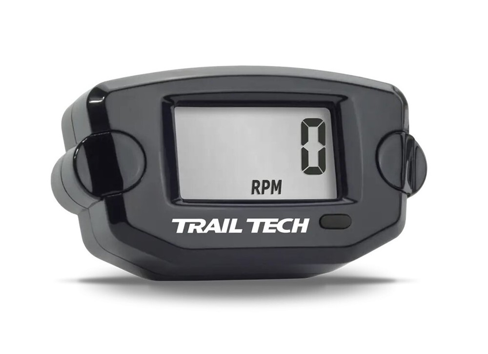 Trail Tech 742-A00 TTO Universal Motocross Tachometer / Clock / Engine Run Timer