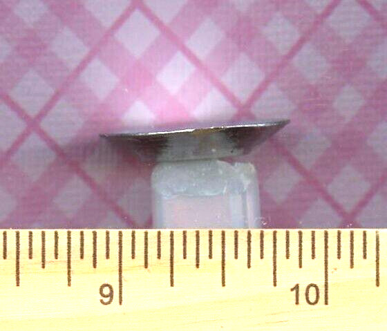 Dollhouse Miniature Metal Pie Pan