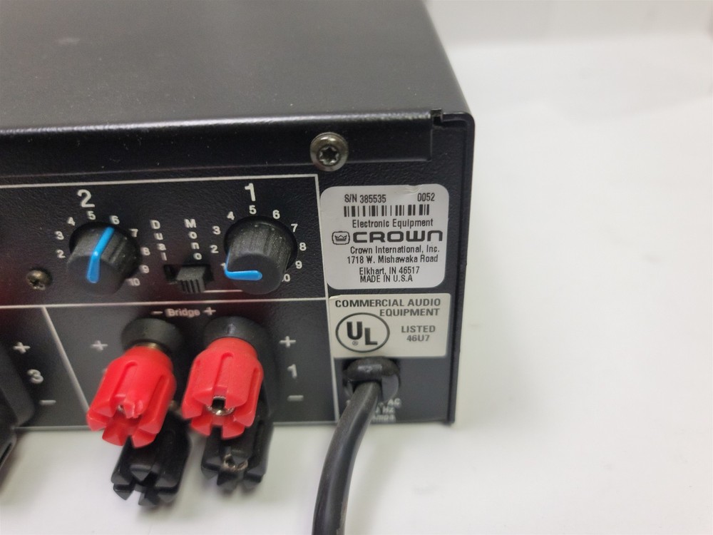 Crown CP660 Six-Channel Professional Power Amplifier