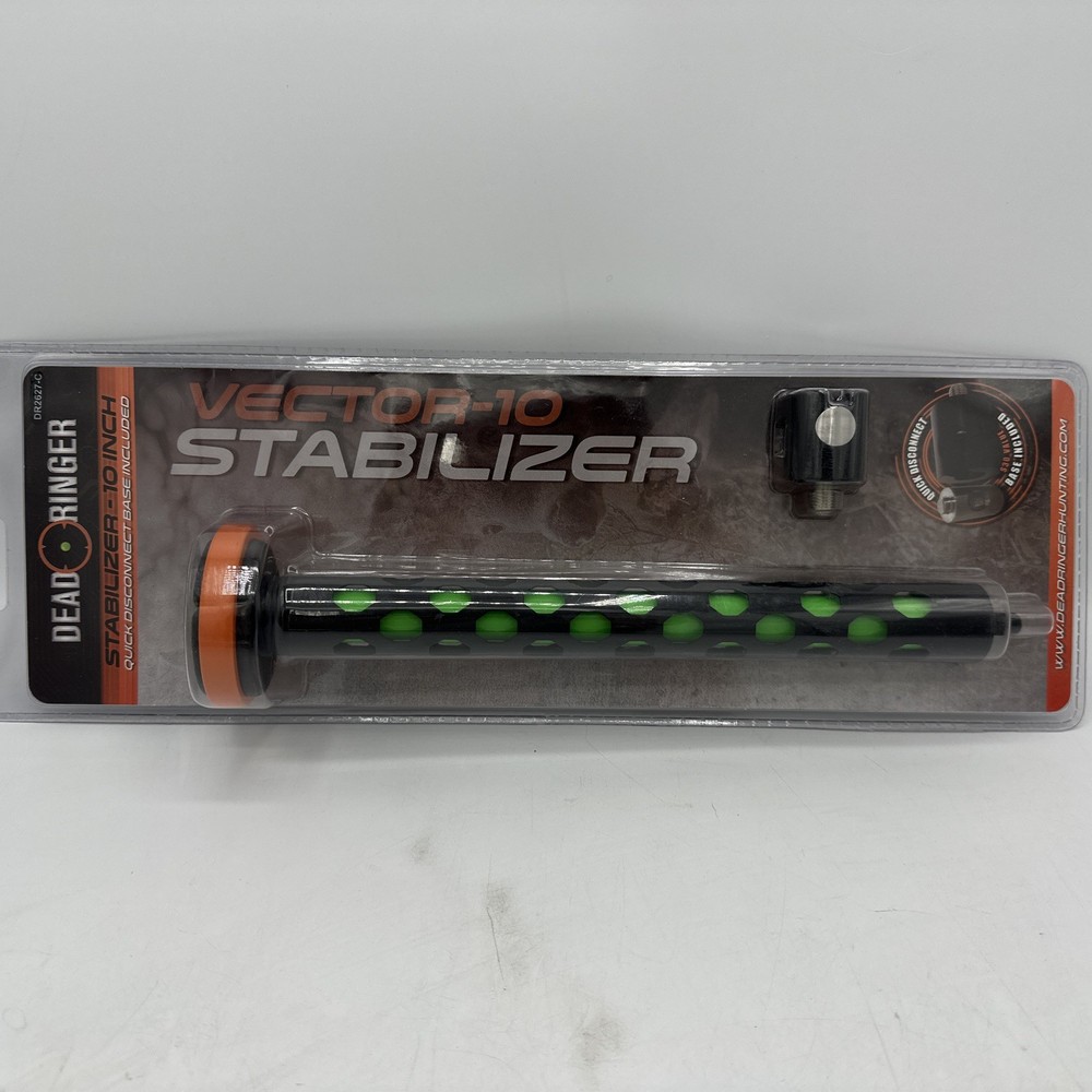 Dead 🎯 Ringer Compound Bow Stabilizer 10”-VECTOR-10-DR2627-C w/Quick Disconnect