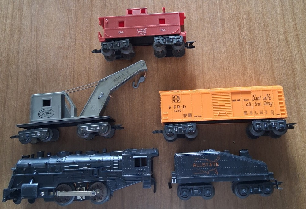 Marx Train Set with 1666 Loco