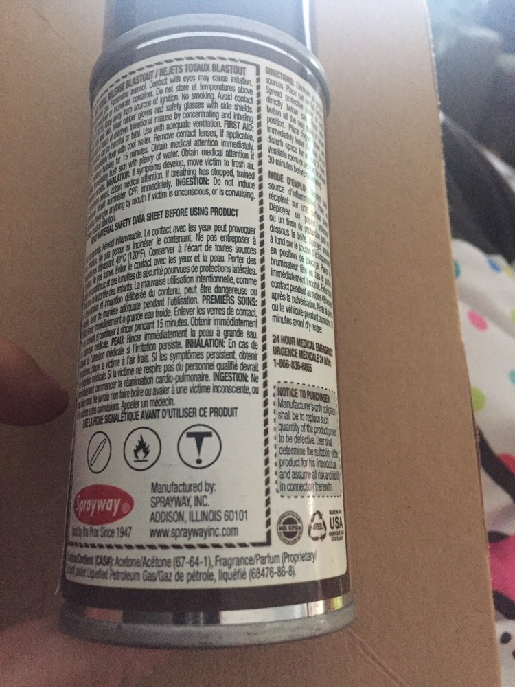 Sprayway SW247 Leather Total Release Blast Out, 5 oz