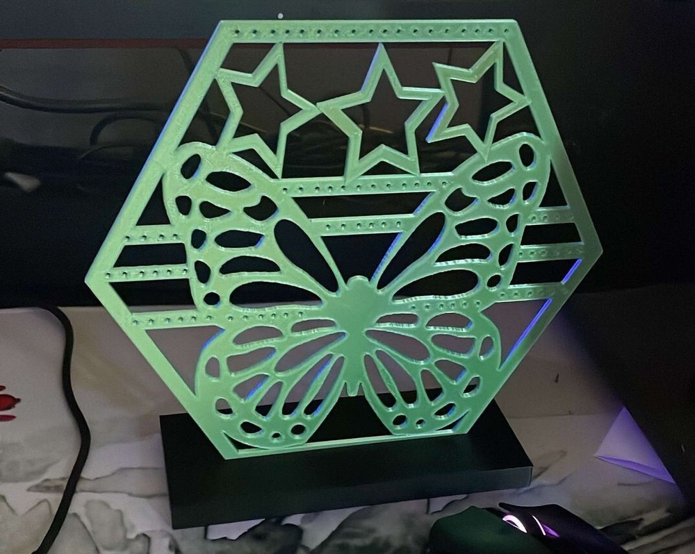 Cute Butterfly Star Earring Display Stand