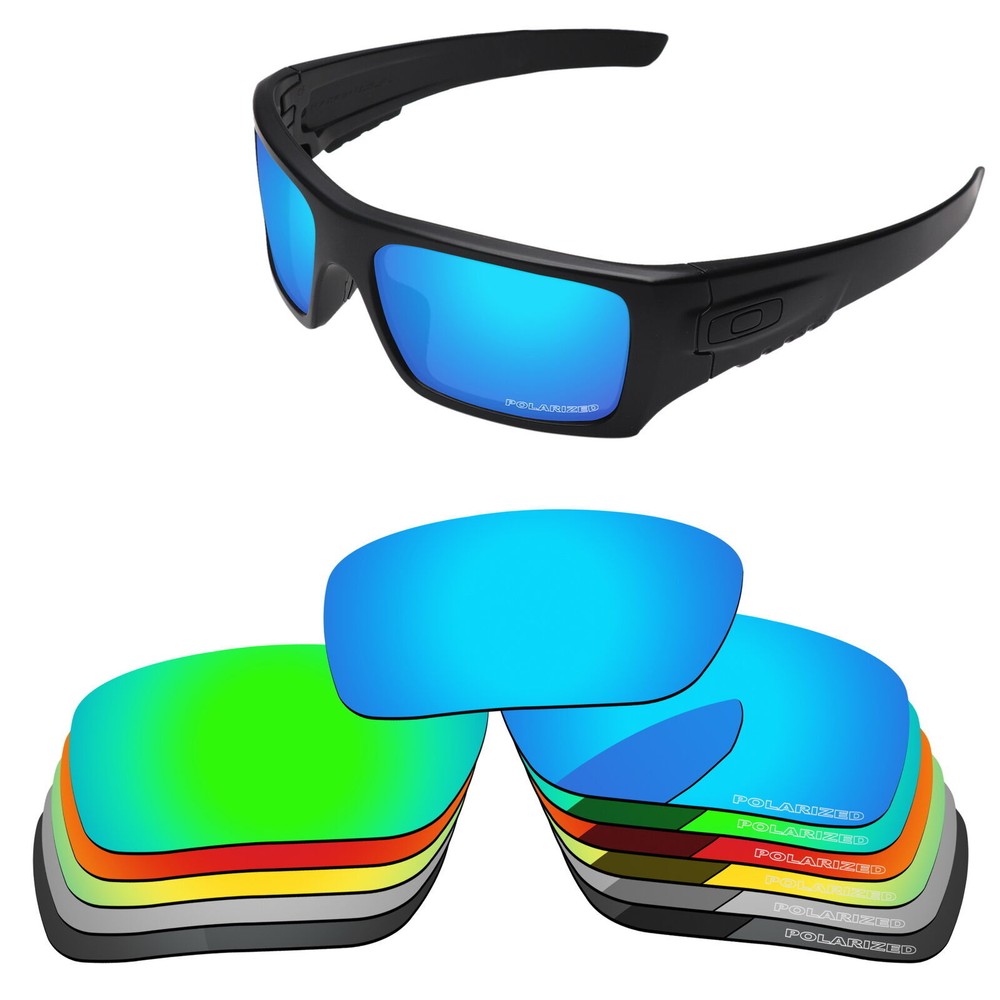 Lenslog Polarized Replacement Lenses For-Oakley Si Ballistic Det cord -Options