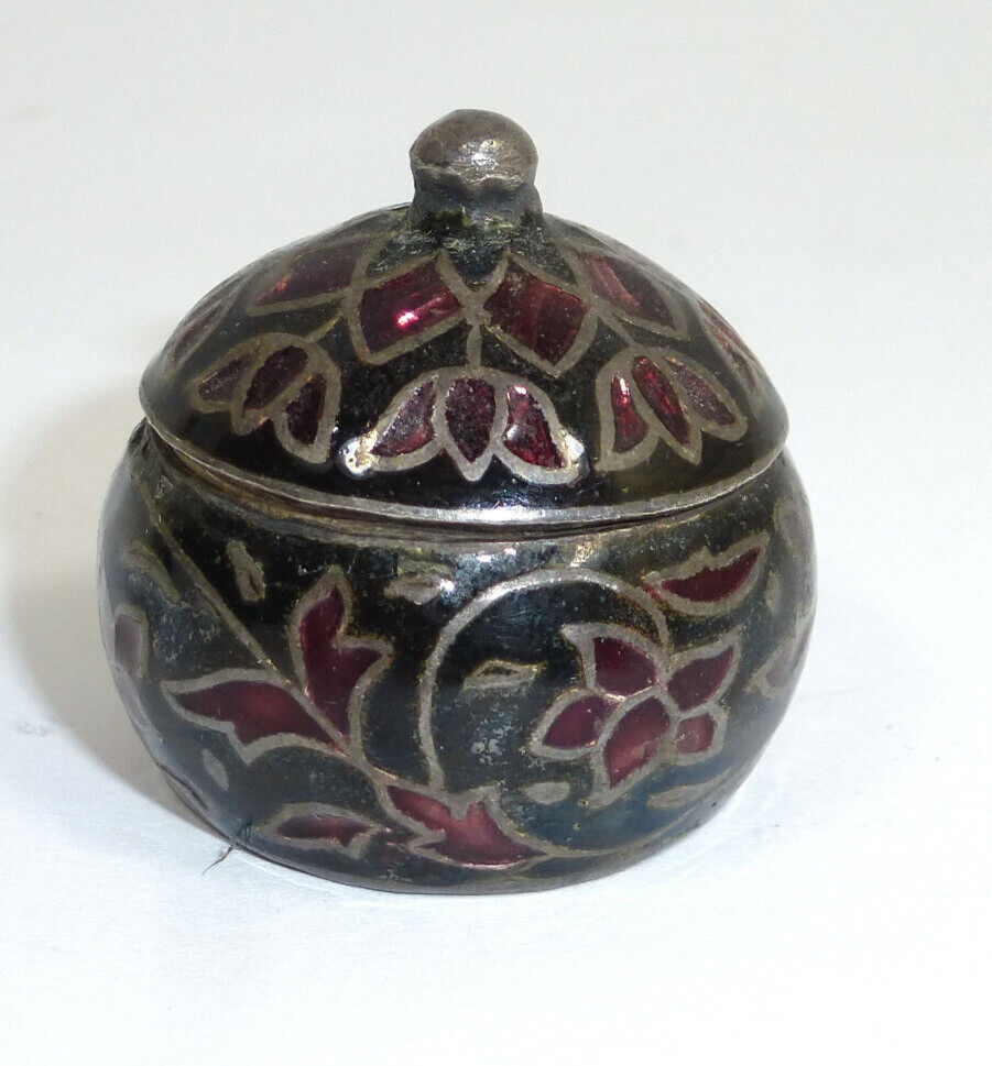 Scent Box 925 Silver Enamel