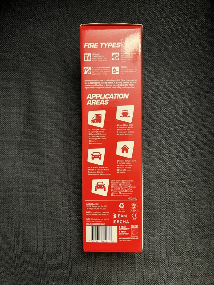 Maus Fire Suppressor - NEW