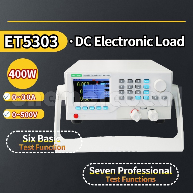 15A/30A/60A DC Electronic Load Programmable Load For Charger Power Supply Tests
