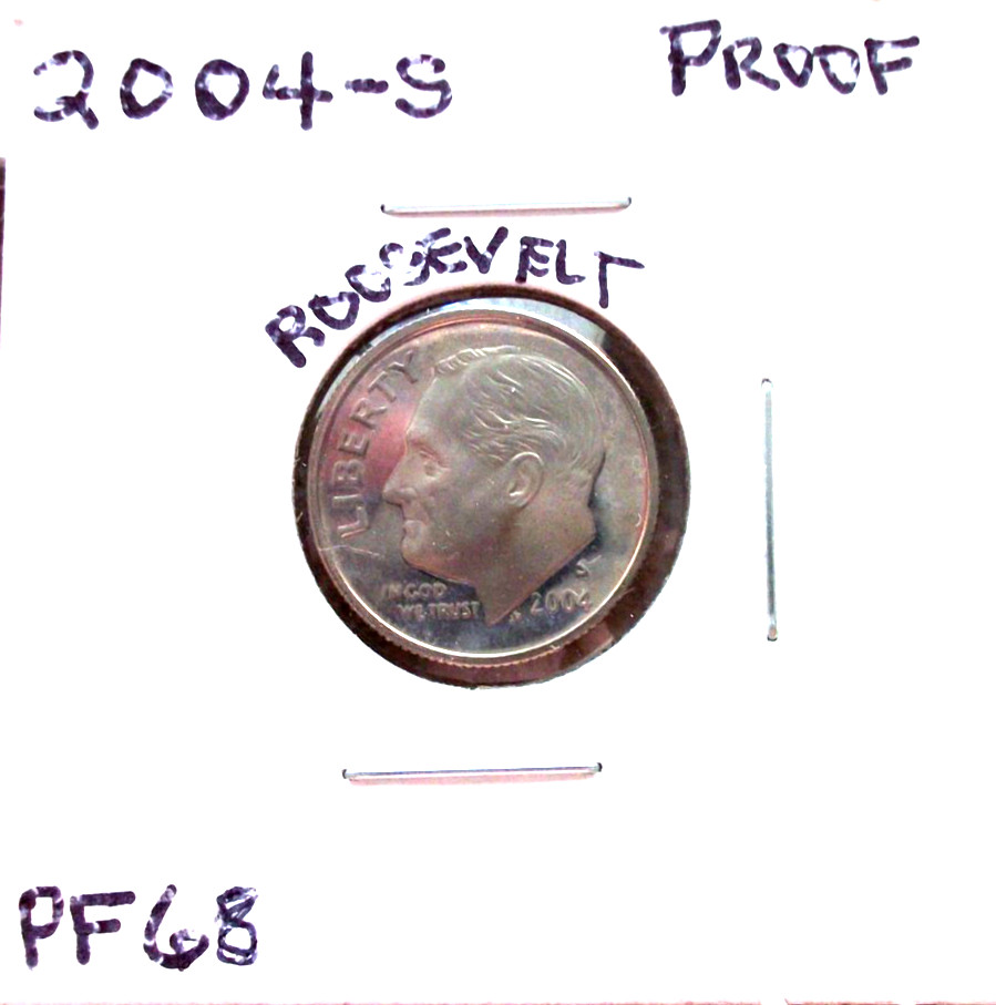 2004 SAN FRANCISCO PROOF ROOSEVELT DIME