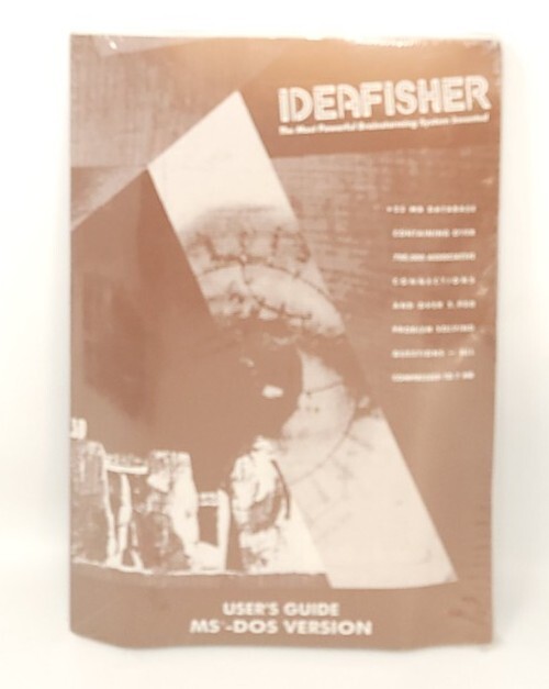 IdeaFisher Brainstorming Problem Solving Software PC 3.5" Vintage RARE NEW NOS