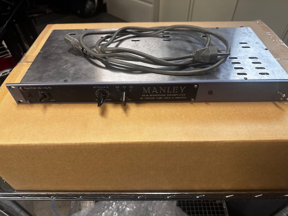 Manley Labs Mono Microphone Preamplifier