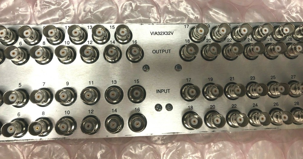 LEITCH VIA32X32 BACK PANEL FROM VIA32 VIDEO ROUTER