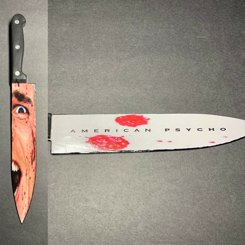 American Psycho Patrick Bateman Horror Kitchen Knife