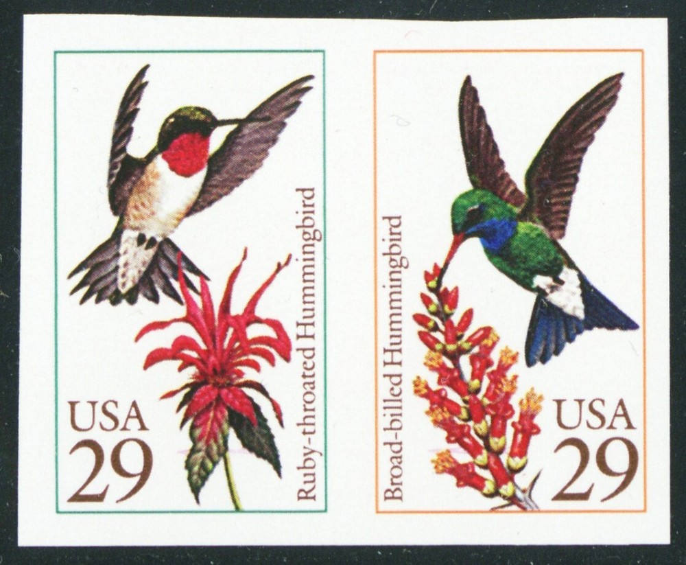 2642/3 Var, Mint NH 29¢ Imperforate Proof Pair - Stuart Katz