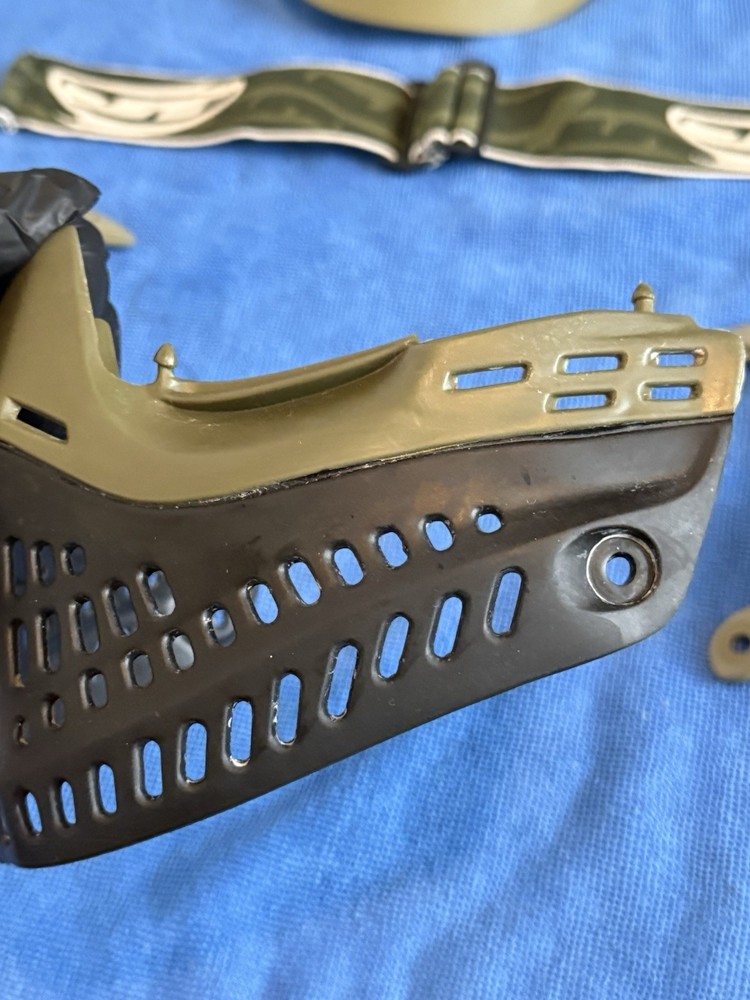 JT USA PAINTBALL FLEX 7 GOGGLE SYSTEM - OLIVE/BLACK