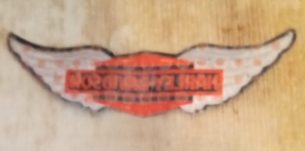 Vintage Original 12" Harley-Davidson Patch