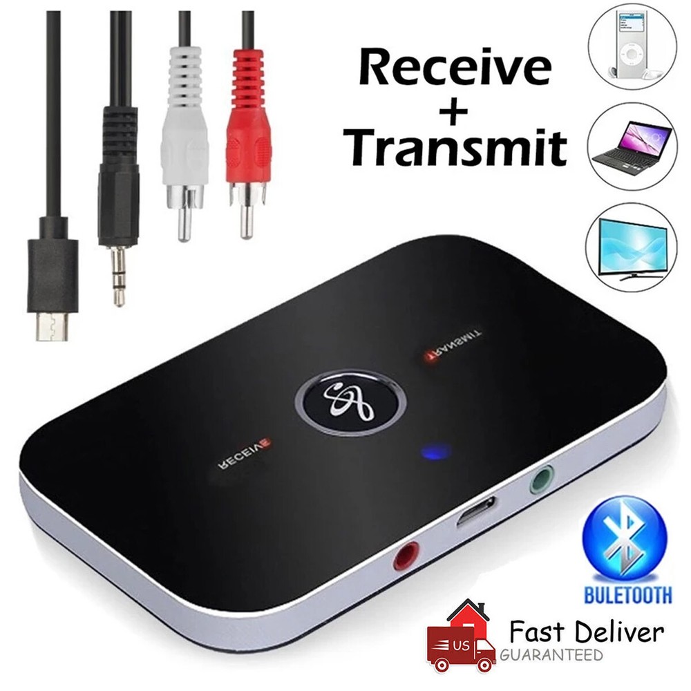 Bluetooth Transmitter  Receiver Wireless Adapter For Home stereos TV /DVD player