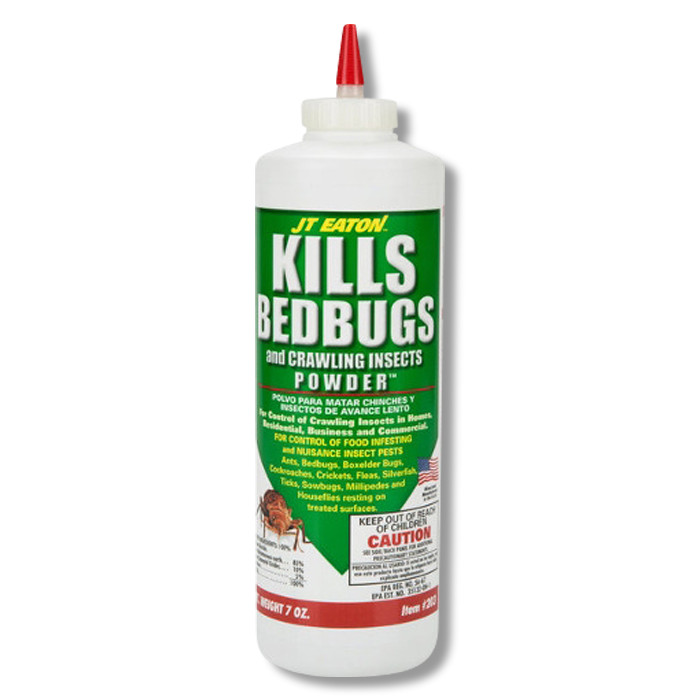 Eaton Kills Bed Bugs Powder 7oz- Diatomaceous Earth