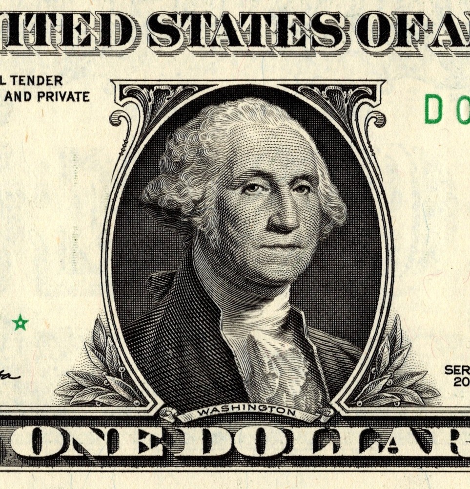 2021 D Star Note One Dollar Bill Regular Run Pack Note D02743746* UNC