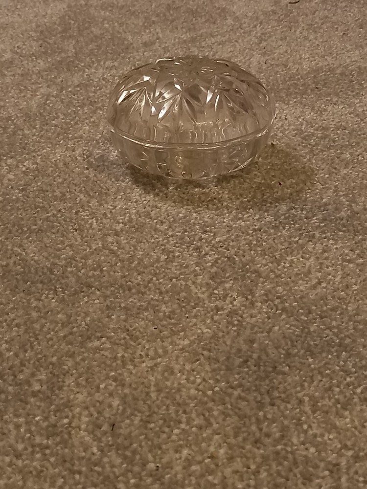 Crystal cut glass