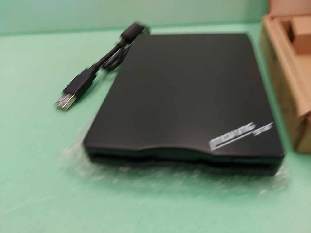 Moving Star 3.5 USB Floppy Portable External Black Disk Drive Diskette Drive