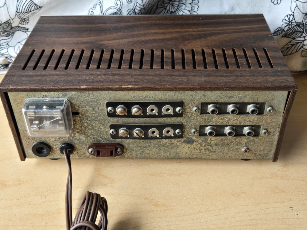 Lafayette Solid State Stereo 25 - Untested - For Parts OR Repair