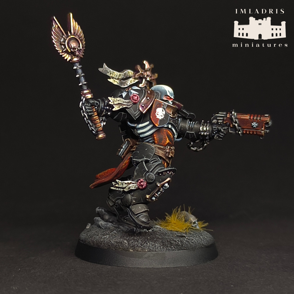 Execrator with bolt pistol | Black Templars | Warhammer 40k | painted