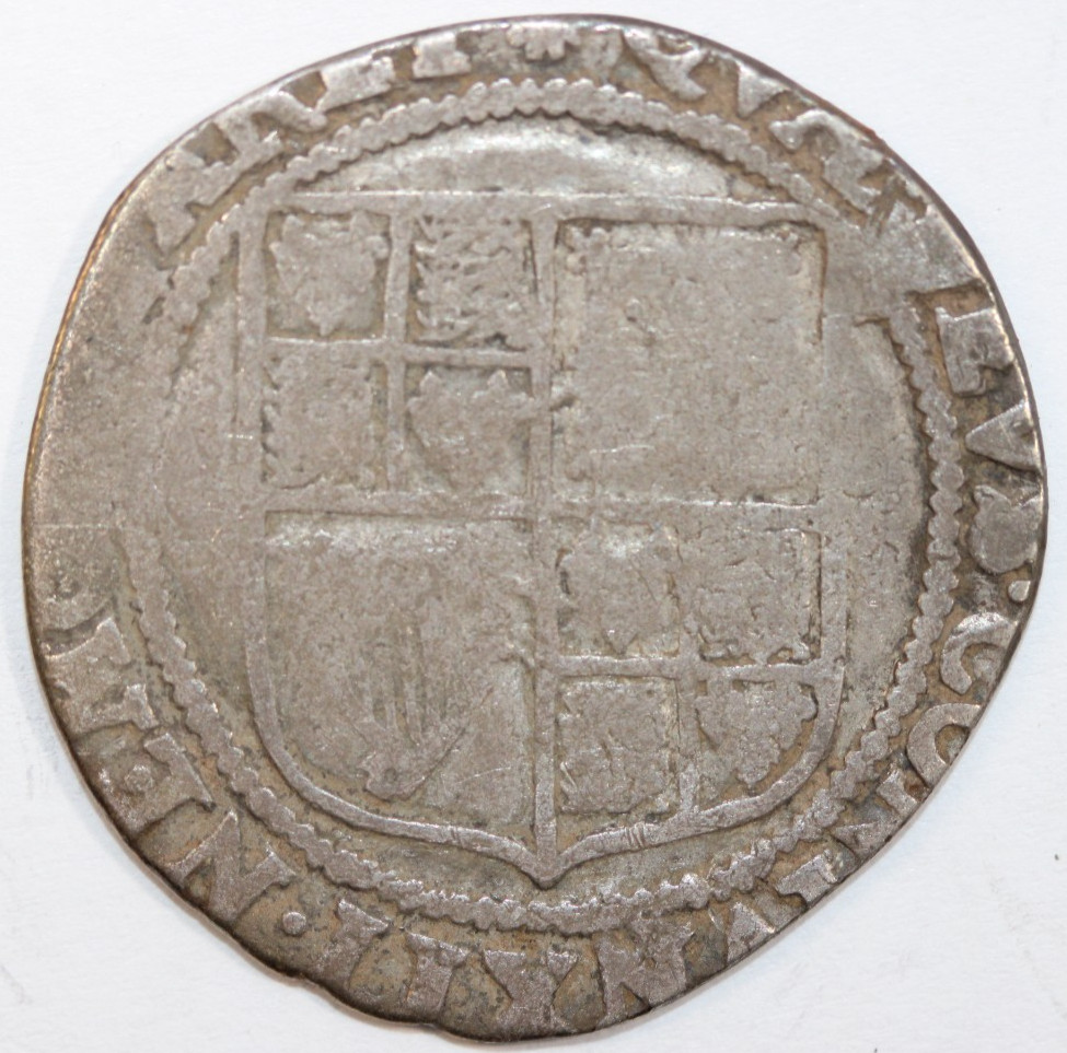 HAMMERED SILVER SHILLING COIN  # 0193