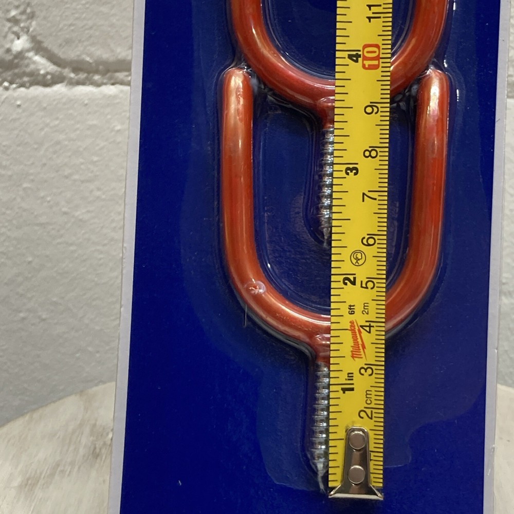 Peerless Storage Hooks - Vinyl Coated - Red