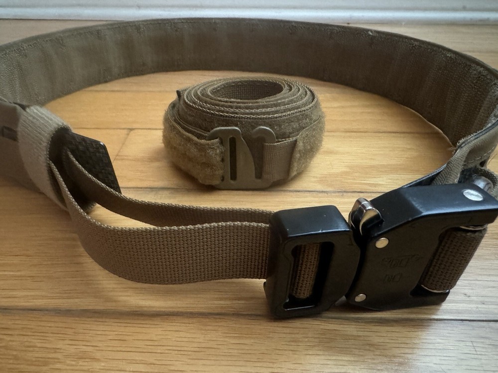 Tan MEDIUM Ferro Bison STYLE Tactical Battle Belt