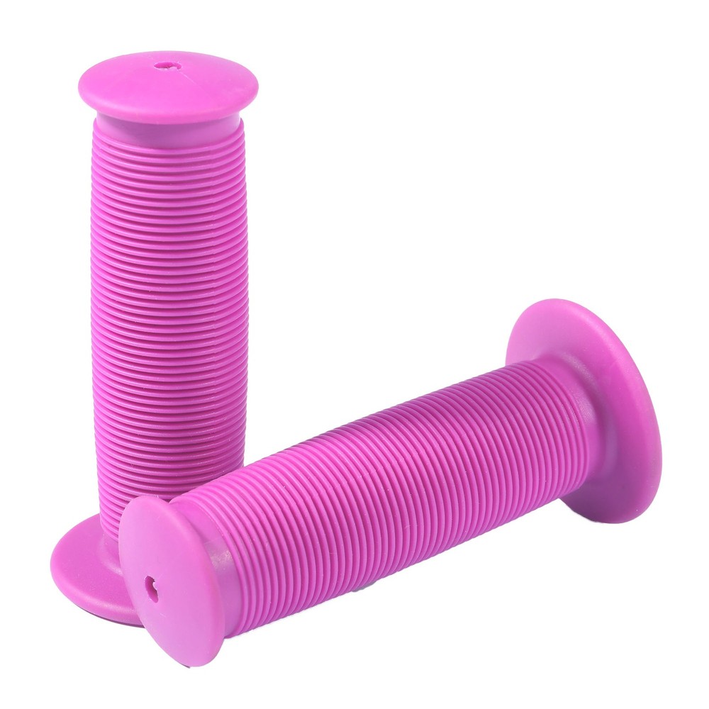 For Motorcycle & Bicycle Pink Soft Rubber Handlebar Grip