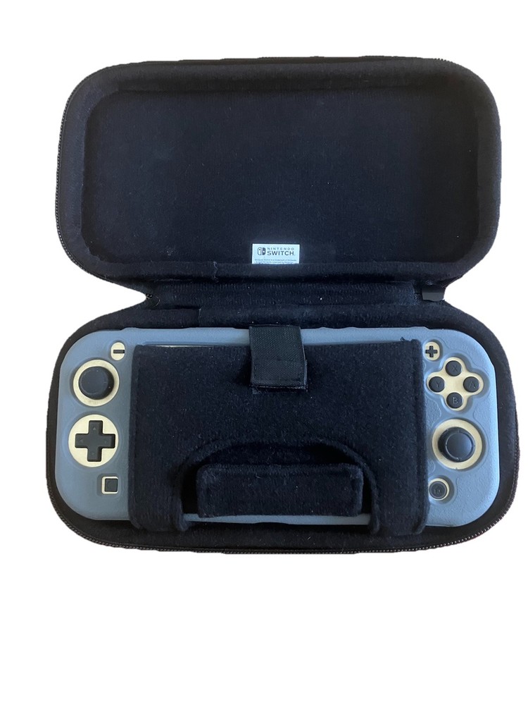 NINTENDO SWITCH LITE HYDRULE EDITION BUNDLE +CASE /SKIN /SONIC GAME B+ COND.