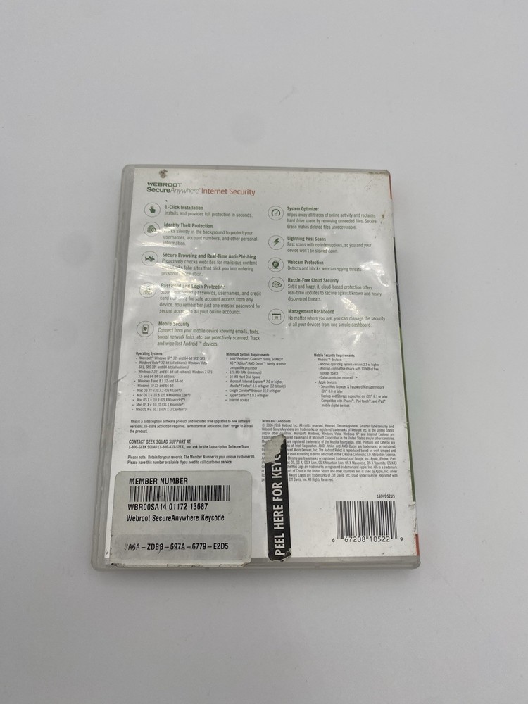 🔥 Webroot SecureAnywhere Internet Security 3 Devices — PC Mac Android iOS