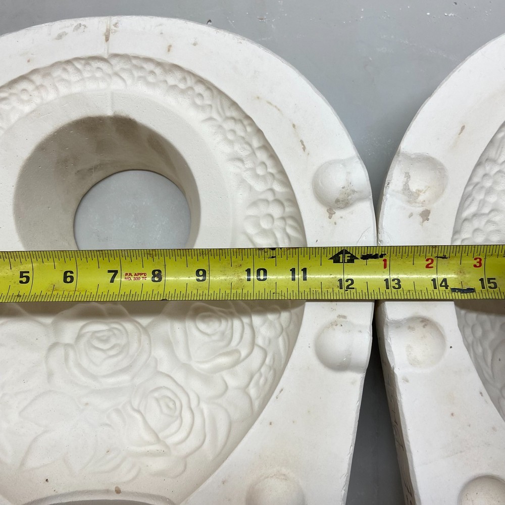 Ceramic Slip Casting Mold Rose Basket #750