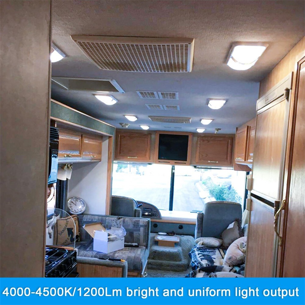 5 PCS 12V Led RV Ceiling Dome Light RV Interior Lighting for Trailer Camper US