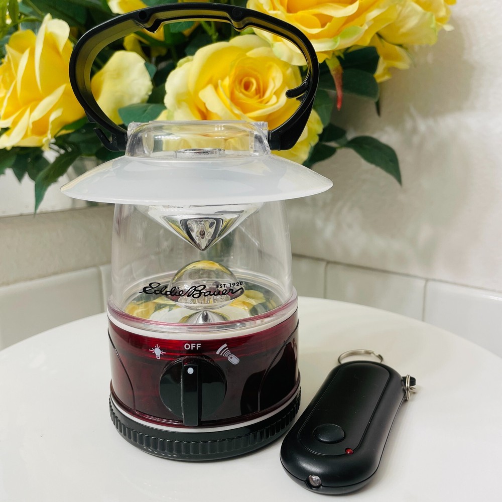 EDDIE BAUER Weatherproof Portable Camping Mini Lantern Light Wz Remote Control