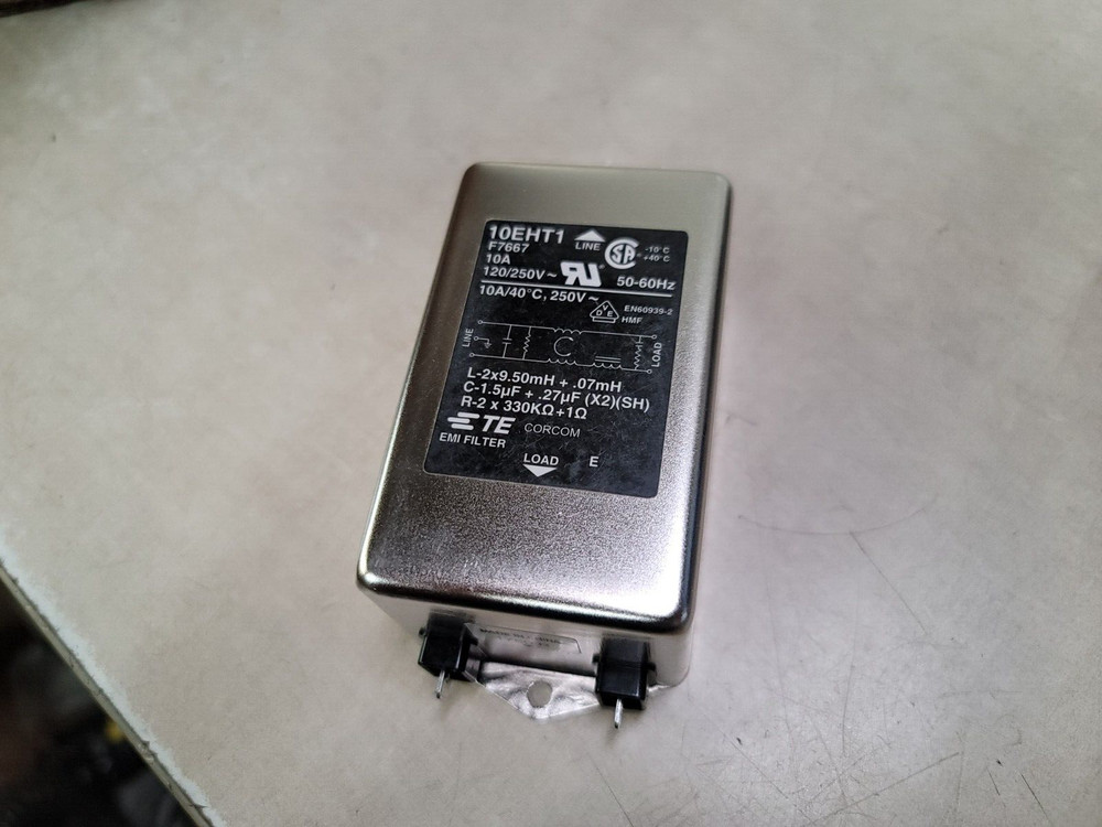 EMI RFI Filter, Power Line Filter, 10EHT1 F7667