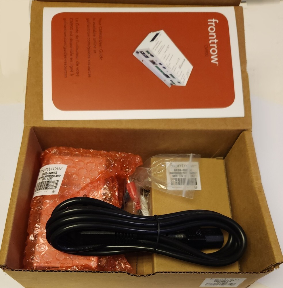 FRONTROW 1000 00135 CM-900 KIT CM900 DATA Audio Network Module 2000-00033 6430