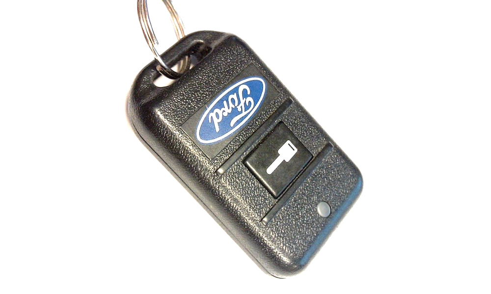 CLEAN FORD CODE ALARM KEYLESS REMOTE START FOB SINGLE BUTTON FCC ID# GOH-PCMINI