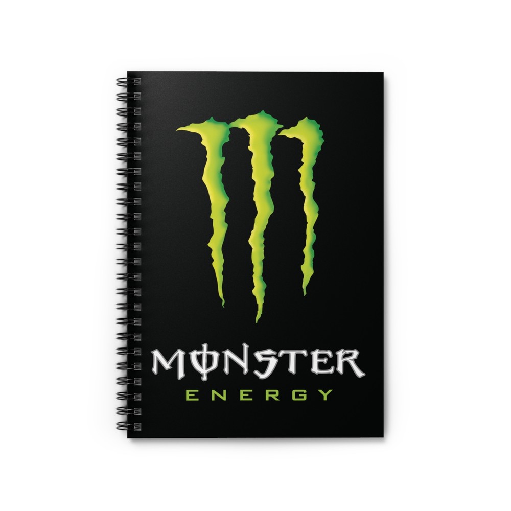 Monster Energy Spiral Notebook - Ruled Line