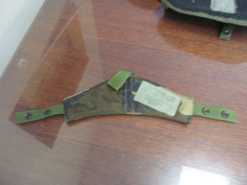 USED Interceptor Yoke & Collar Outershell Medium Camouflage & Throat Protector