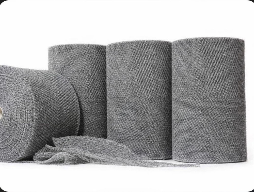 316 L  waved mesh 30” wide roll 50lbs
