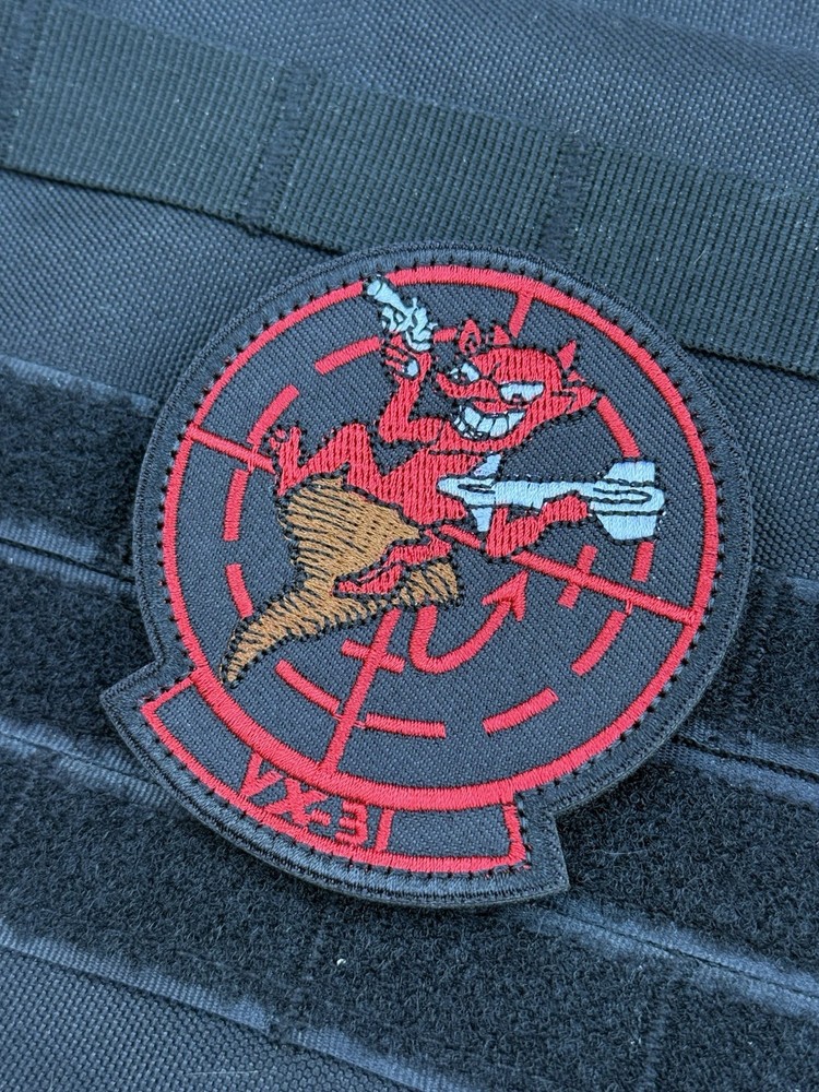 VX-31 DUST DEVILS Flight Test TOP GUN Maverick Movie Squadron Navy Jacket Patch