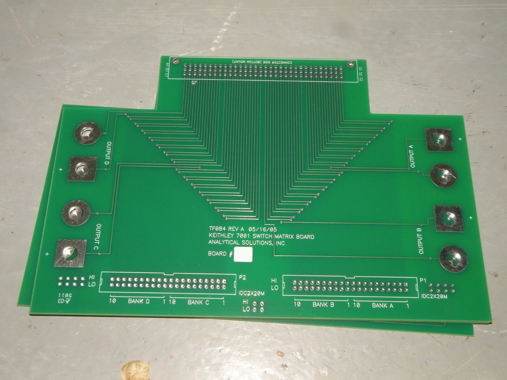 (1) Keithley 7001 Switch Matrix Board Analytical Solutions TF084