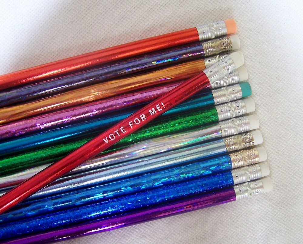 96 (ALL GLITZY ASST)  Personalized Pencils