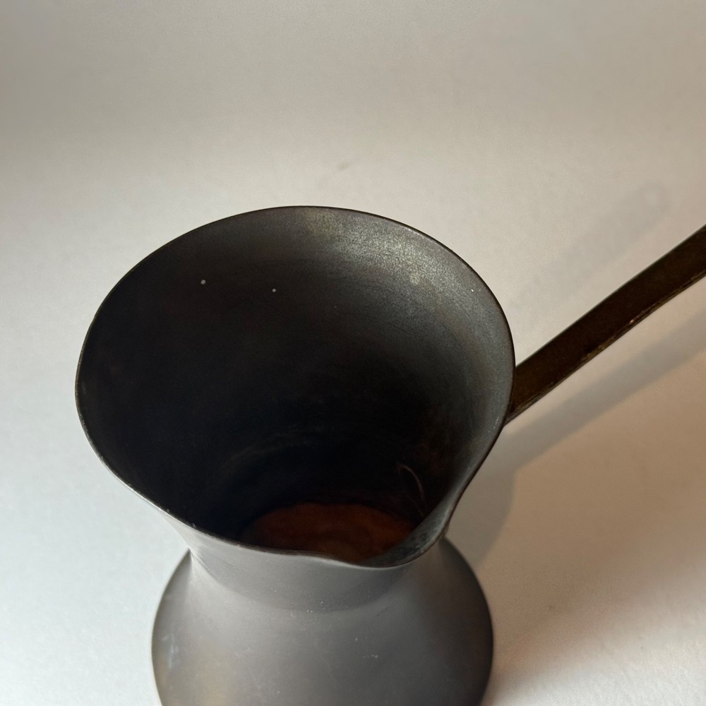 Antique Middle Eastern Turkish Copper Coffee Tea / Pot