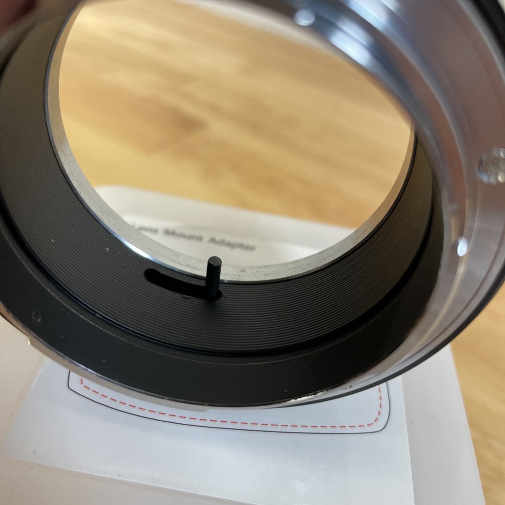 Gutty Lens Mount Adapter -- FD-EOS R