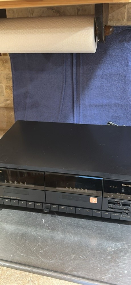 RCA Dimensia Dual Auto Reverse Cassette Deck MTR225