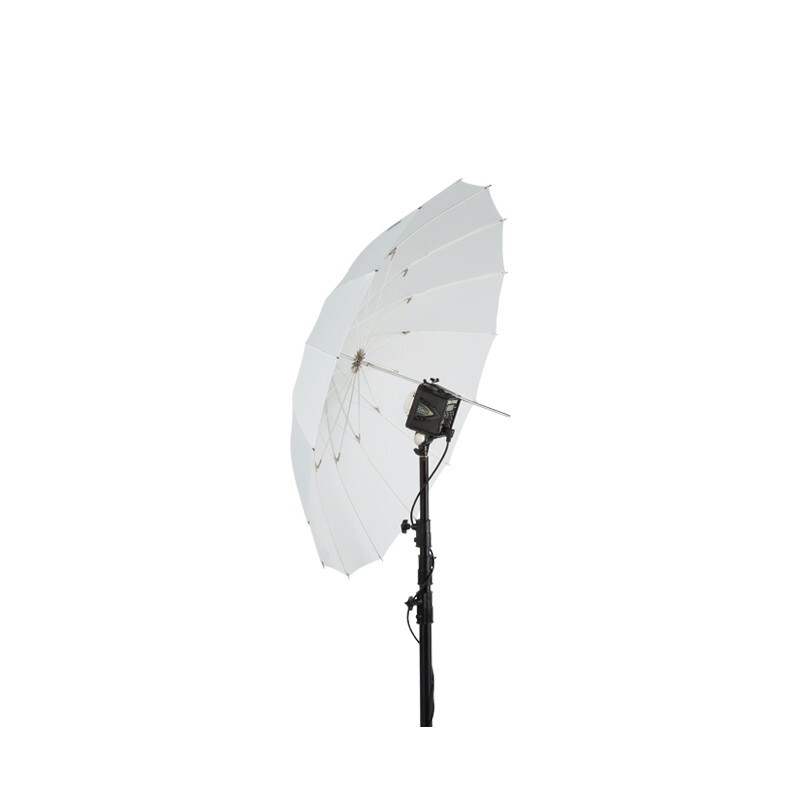 Paul C. Buff 51" White PLM Umbrella W/ Free Black OC & Front White Diffuser